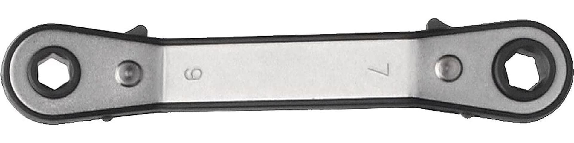 CHIAVE-POLIGONALE-A-CRICCHETTO-8X9MM-PIEGATA-DOPPIA---IN-ACCIAIO-CROMO-VANADIO