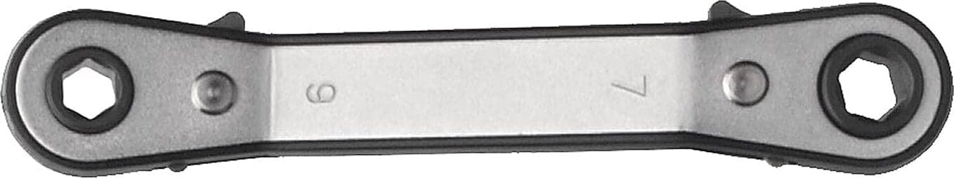 CHIAVE-POLIGONALE-A-CRICCHETTO-8X9MM-PIEGATA-DOPPIA---IN-ACCIAIO-CROMO-VANADIO