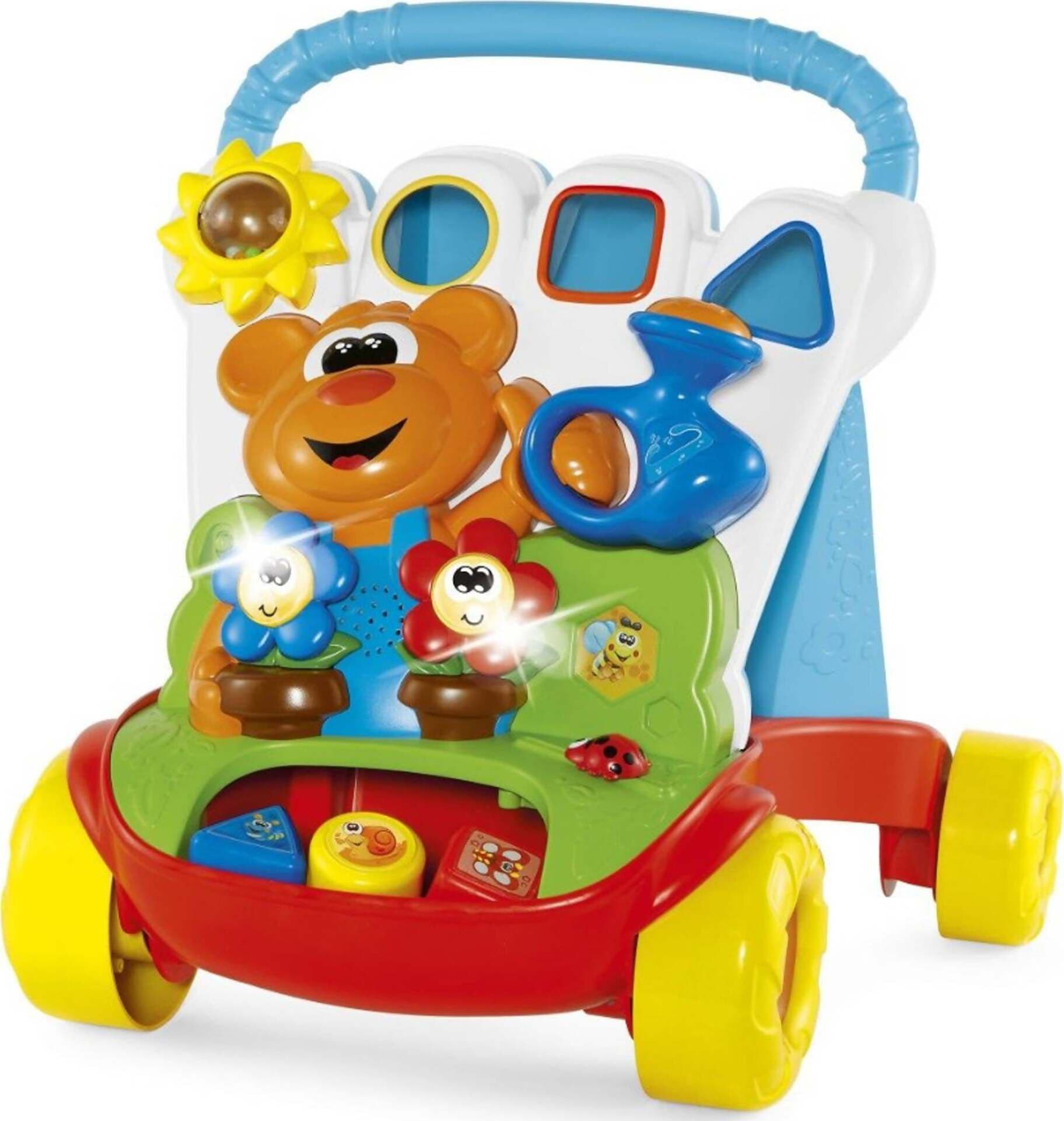 Chicco Baby Giardiniere Primi Passi per Bambini, Centro Attività per Bambini Elettronico e Interattivo con Gioco a Incastri, Luci e Suoni, Carrello Primi Passi - Giochi Bambini 9 Mesi - 2 Anni Prima infanzia/Giochi prima infanzia/Giochi per attività motorie/Giochi trainabili Mondo Bimbo - Bagnara Calabra, Commerciovirtuoso.it