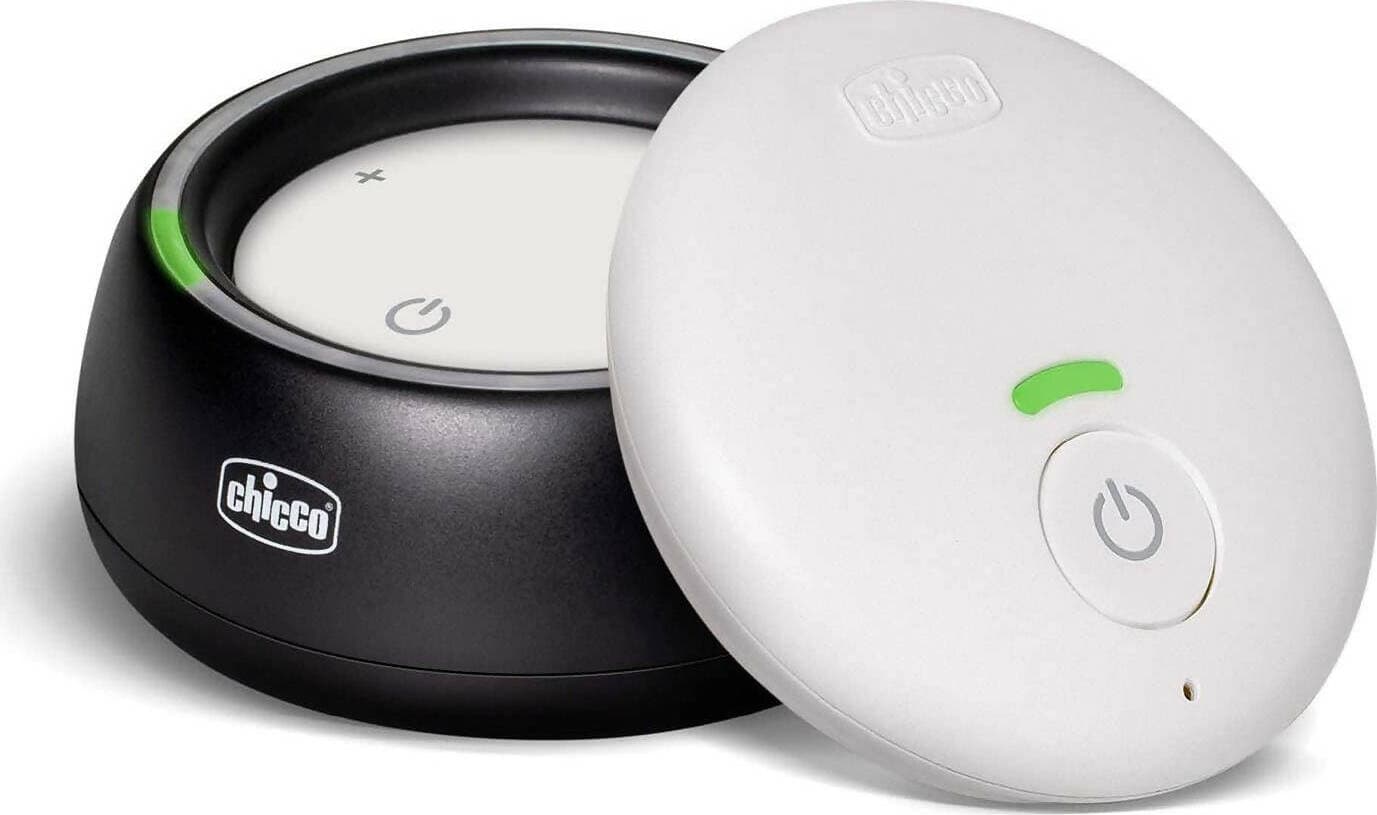 Chicco Baby Monitor Audio per Neonati E Bambini Con Tecnologia Dect, Portata 300 M, Modalità Eco Intelligente a Lunga Durata