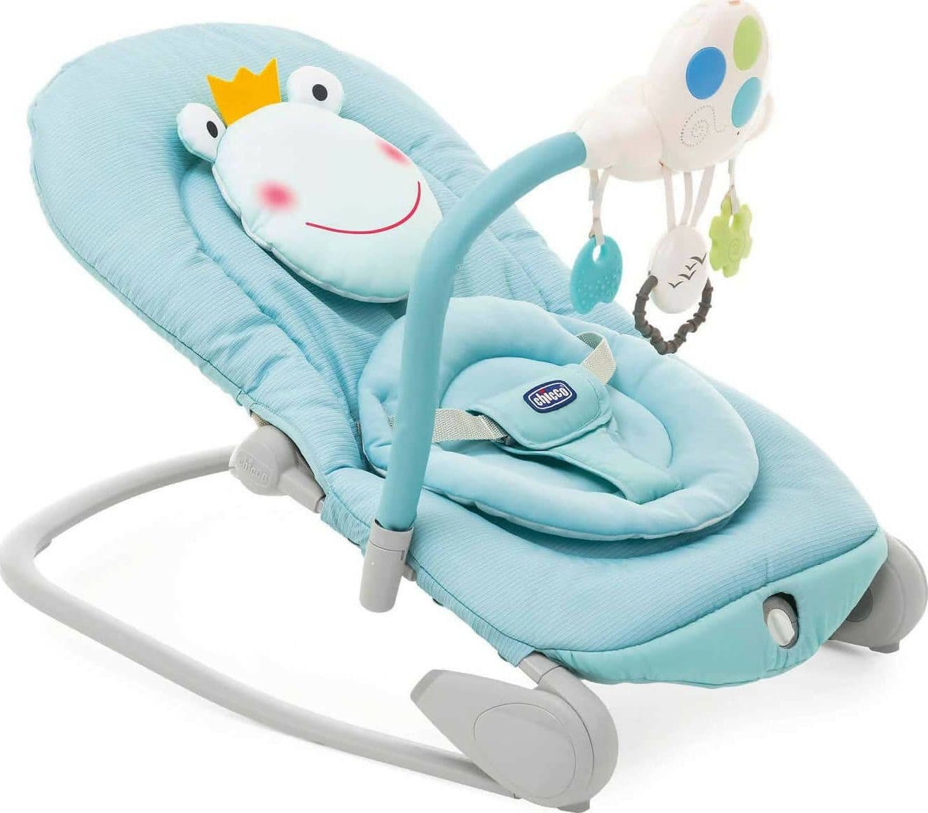 Chicco Balloon Sdraietta Neonati e Bambini Evolutiva 0 M-18kg, Funzioni Dondolo e Poltroncina, Schienale Reclinabile, Chiusura Compatta, Vibrazione, Gioco Elettronico Interattivo, Luci e Suoni, Froggy Prima infanzia/Attività e intrattenimento/Sdraiette e dondolini Sanitaria Gioia del Bimbo - Villa San Giovanni, Commerciovirtuoso.it
