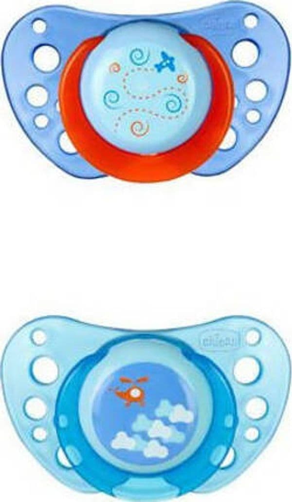 CHICCO Ciuccio Physio Air 6-16M Caucciù 2 pezzi Succhietto per Bambini Neonati Azzurro Succhietti Sanitaria Gioia del Bimbo - Villa San Giovanni, Commerciovirtuoso.it