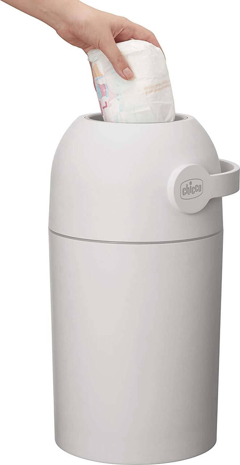 Chicco MangiaPannolini Contenitore Anti Odore per Pannolini Cestino Per Pannolini Capacità 25Pannolini 26x24.5x48.5cm Mangia Pannolini Sanitaria Gioia del Bimbo - Villa San Giovanni, Commerciovirtuoso.it