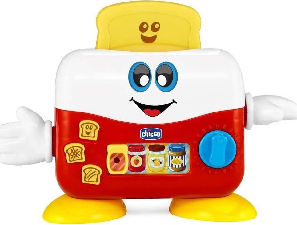 Chicco Mr. Toast Tostapane Giocattolo Baby Senses Mr. Toast Tostapane Multicolore 1-3 Anni Gioco Parlante Luci e Suoni Giochi e giocattoli/Giocattoli prima infanzia/Giochi musicali Mondo Bimbo - Bagnara Calabra, Commerciovirtuoso.it