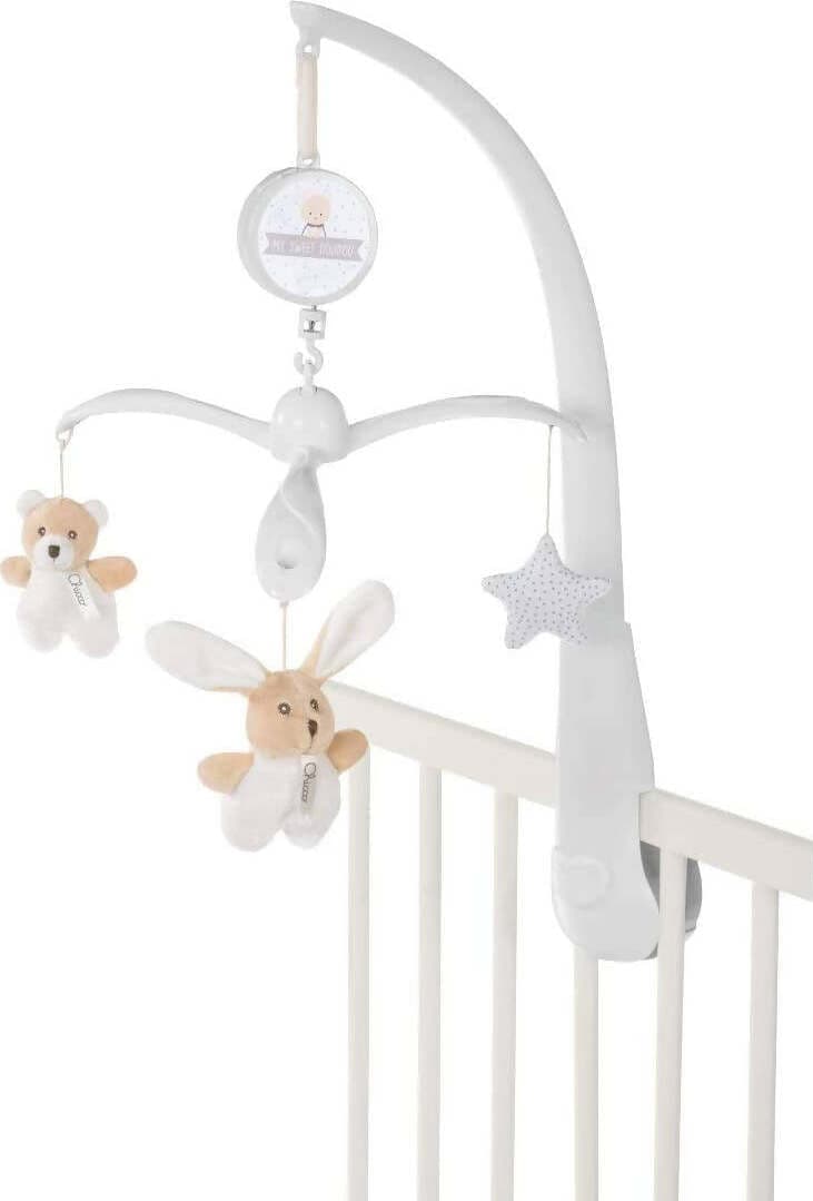 Chicco My Sweet Doudou Giostrina Acchiappa Sogni Bambini E Neonati Con Peluches Carillon Giostrina Musicale Universale Bianca Chicco 00009714000000 - Giostrina con Orsetto e Coniglietto, Beige Prima infanzia/Cameretta/Decorazioni cameretta/Acchiappasogni e giochi da appendere Mondo Bimbo - Bagnara Calabra, Commerciovirtuoso.it