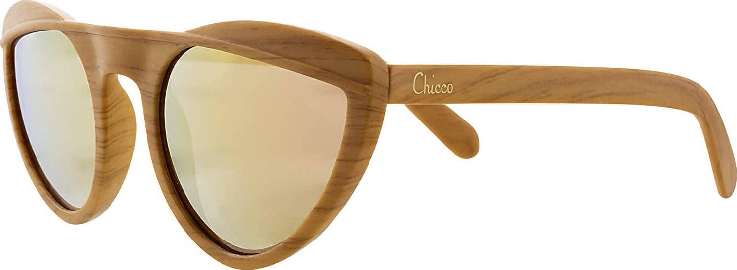 Chicco Occhiale Da Sole Bimba 5+ Con Lenti Antigraffio E Montatura Flessibile Occhiali Lenti Protezione Uva e UVB con Porta Occhiali Incluso