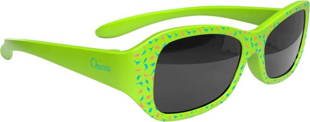 Chicco occhiale da sole bimbo 12m+, lenti resistenti e antigraffio, proteggono dai raggiu uva e uvb, montatura flessibile,custodia portaocchiali inclusa, per bambini 12 mesi