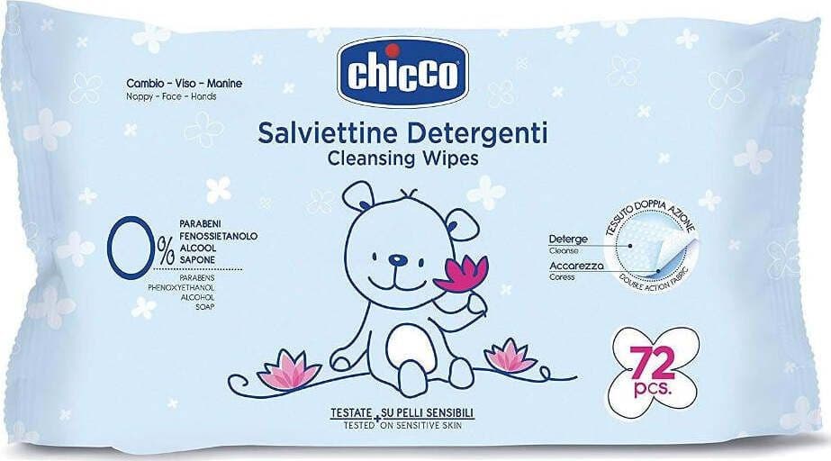 Chicco Salviettine detergenti Prima infanzia/Cambio del pannolino/Salviettine e accessori/Salviette detergenti Scontolo.net - Potenza, Commerciovirtuoso.it