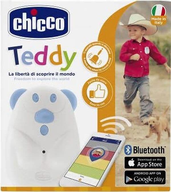 CHICCO Teddy Orsetto Localizzatore Bluetooth Orsetto Anti Abbandono con App Apple e Google Play Localizzatore Bluetooth Sanitaria Gioia del Bimbo - Villa San Giovanni, Commerciovirtuoso.it