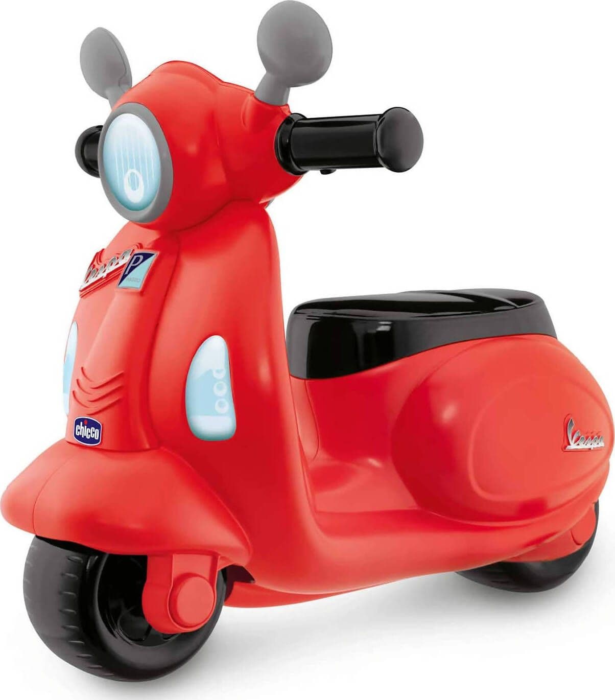 Chicco Vespa Primavera Cavalcabile Bambini Gioco Vespa Giocattolo Cavalcabile con Pannello Elettronico, Luci e Suoni, Ruote di Supporto Rimovibili Max 25 Kg - Giochi per Bambini 1-3 Anni Giochi e giocattoli/Sport e giochi all'aperto/Biciclette e tricicli/Ride-On Mondo Bimbo - Bagnara Calabra, Commerciovirtuoso.it