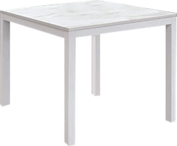 CHIMERA---tavolo-da-pranzo-allungabile-cm-90-X-90/180-x-77-h-Bianco-Milani-Home