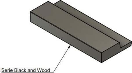 Chiusura Doga in duropolimero effetto legno Rovere caldo sfondo nero 2800x42x12 Fai da te/Pitture trattamenti per pareti e utensili/Strumenti per carta da parati e posa carta da parati/Bordi per carta da parati Led Mall Home - Napoli, Commerciovirtuoso.it