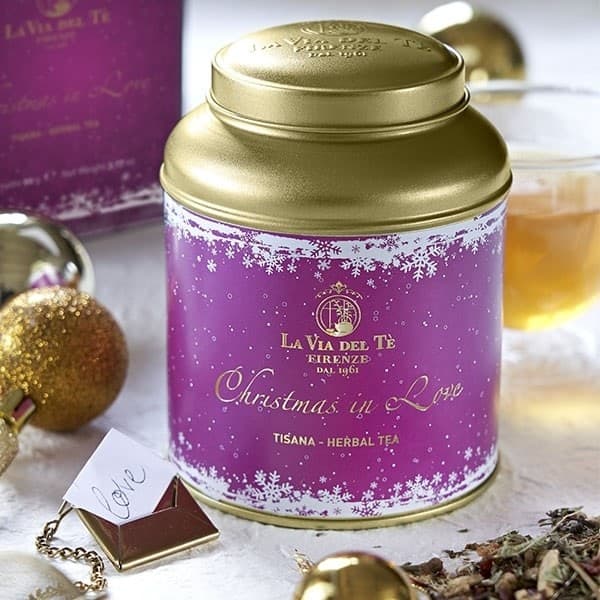 Christmas in Love - Tisana di Natale in Lattina Regalo Alimentari e cura della casa/Caffè tè e bevande/Tè e tisane/Tè in confezione regalo MariTea bottega del Tè - Lodi, Commerciovirtuoso.it