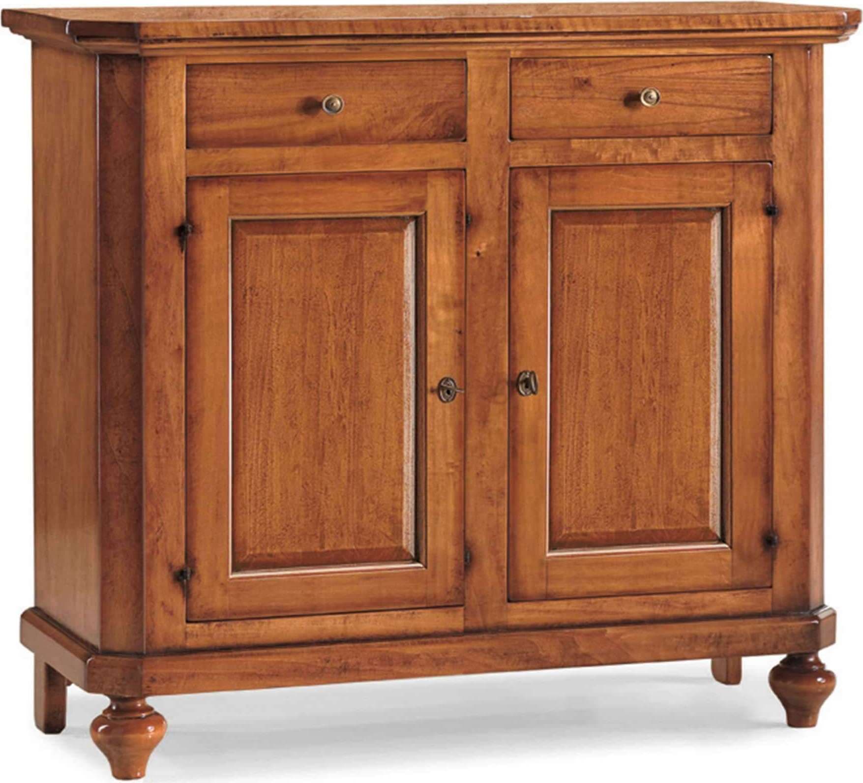 CHRISTOPHER---credenza-in-legno-massello-104x43x98-Tinta-noce-Milani-Home