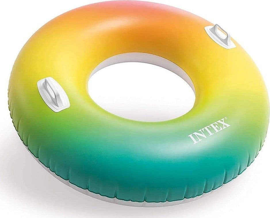Ciambellone Gonfiabile Galleggiante Piscina Mare Arcobaleno Maniglie 122cm 58202 Giochi e giocattoli/Sport e giochi all'aperto/Giochi aquatici e piscine per bambini/Canotti e gonfiabili galleggianti Trade Shop italia - Napoli, Commerciovirtuoso.it