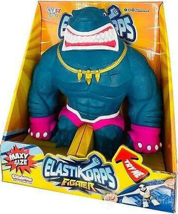 Cicaboom Elastikorps Fighter 3 Allungabile Elastikorps Fighter - Maxy Gilla Bongo Abyss (allungabile - 23 Cm) in Set da gioco con action figure Cartoleria Deja Vu - Crotone, commercioVirtuoso.it