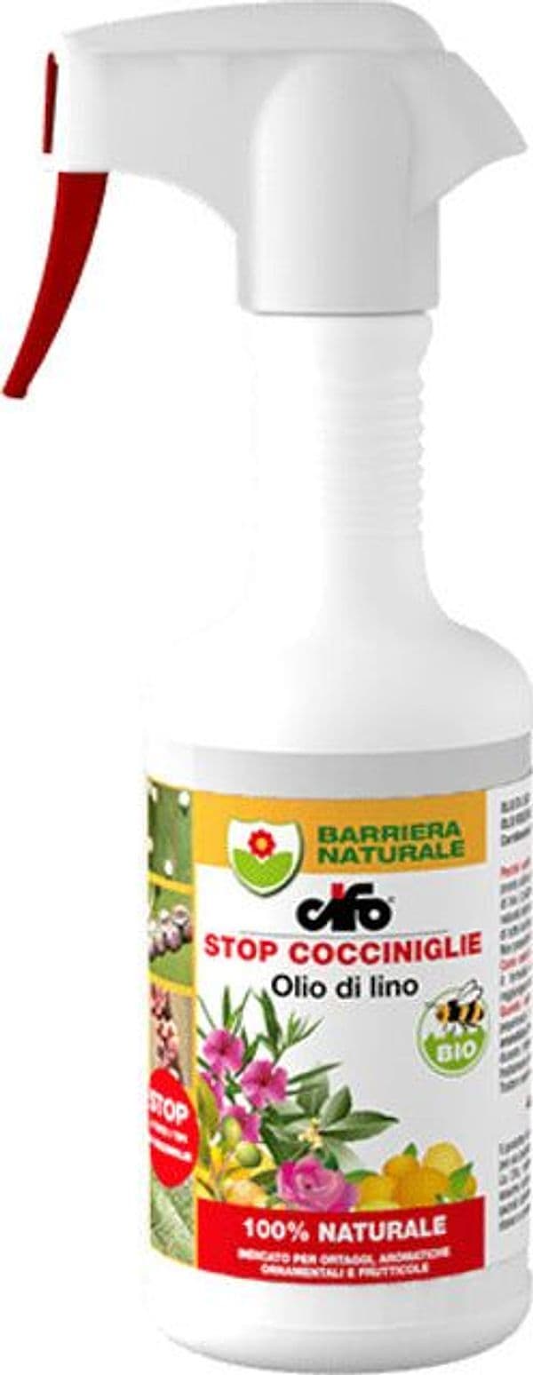 Cifo Barriera Naturale Anticocciniglia Olio Di Lino 200 Ml Stop Insetti per Frutta, Aromatiche E Ortaggi Giardino e giardinaggio/Attrezzi da giardino e attrezzature per l'irrigazione/Nebulizzatori e accessori/Nebulizzatori Maxbest Plants - Messina, Commerciovirtuoso.it
