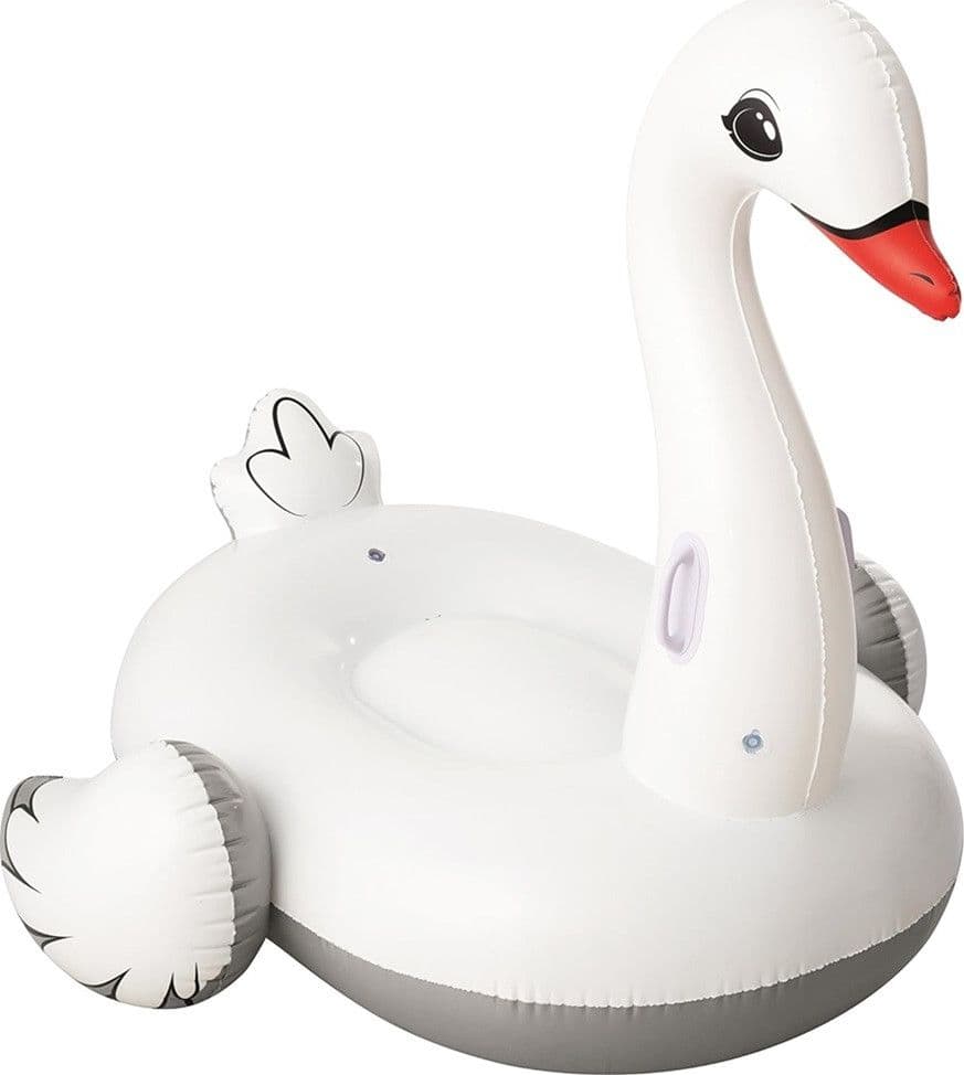 CIGNO GONFIABILE CAVALCABILE GIGANTE 196X174CM MATERASSINO CON MANIGLIE PISCINA 016104 in Salvagenti Trade Shop italia - Napoli, commercioVirtuoso.it