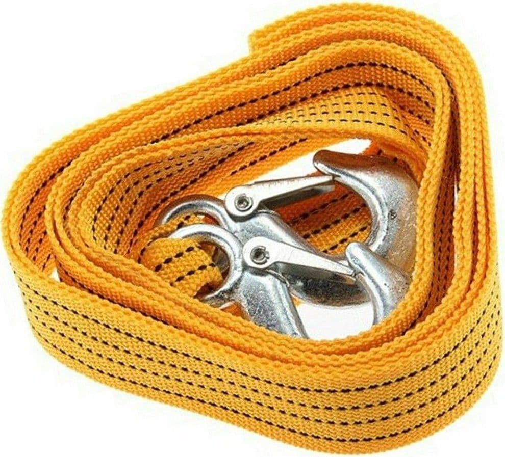 Cinghia Cavo Da Traino Sos Auto Super Resistente Fune Corda 2 Ganci 5000kg Auto e Moto/Accessori per auto/Accessori di emergenza/Funi di traino Trade Shop italia - Napoli, Commerciovirtuoso.it