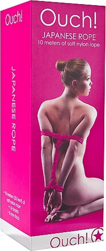 Cinghia per Bondage Costrizione Corda Fetish Ouch! Corda Da Bondage Intrecciata Rosa a 16 Capi In Nylon 10 m Salute e cura della persona/Erotismo e contraccezione/Bondage/Corde Kondorama - Martinsicuro, Commerciovirtuoso.it