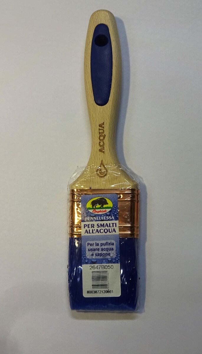 CINGHIALE---PENNELLO-PER-SMALTI-ALL'ACQUA-MANICO-IN-LEGNO-E-GOMMA-MIS.-50