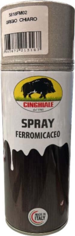 CINGHIALE---SMALTO-SPRAY-FERROMICACEO-400ML-GRIGIO-CHIARO