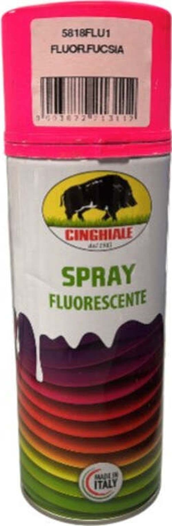 CINGHIALE---SMALTO-SPRAY-SPECIFICO-400ML-FUCSIA-FLUORESCENTE
