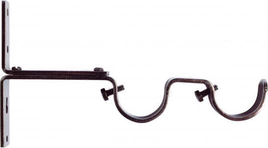 CINTACOR---1-SUPPORTO-A-PARETE-DOPPIO-28/28mm-ANTRACITE