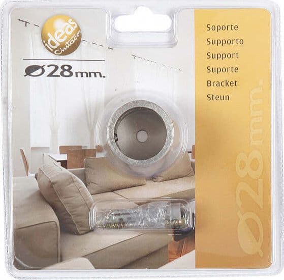 CINTACOR---1-SUPPORTO-A-PARETE-LATERALE-CROMO-SATINATO-28mm