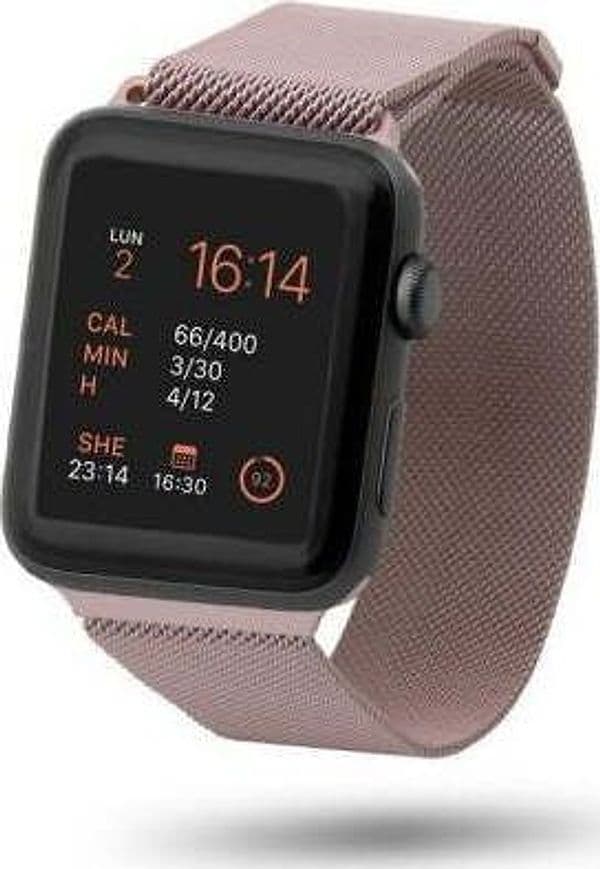 Cinturino in maglia metallica rosa Unotec per Apple Watch 38mm Elettronica/Cellulari e accessori/Smartwatch Scontolo.net - Potenza, Commerciovirtuoso.it