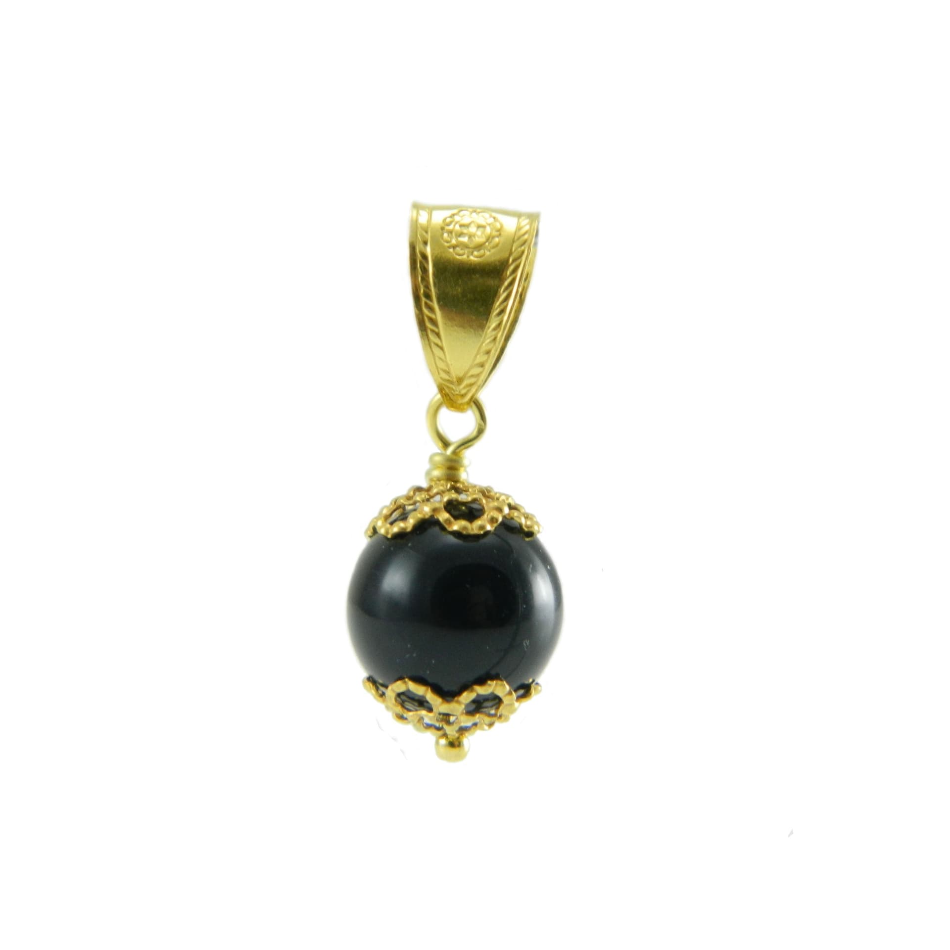 Ciondolo su coccu oro giallo amuleto portafortuna sardo REALIZZATO A MANO in Ciondoli Gioielleria Saba - Dolianova, commercioVirtuoso.it