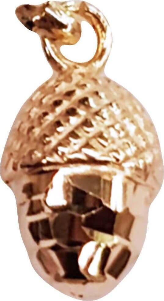 Ciondolo Ghianda portafortuna in oro giallo 18 kt 750 millesimi Pendente Per collana Ghianda Artigianale Made in Italy in Ciondoli E B Gioielli - Siderno, commercioVirtuoso.it