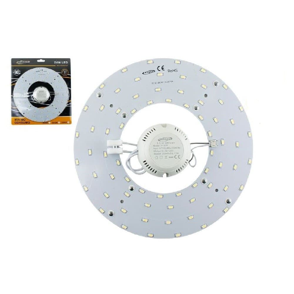 Circolina-Led-Ricambio-Neon-Corona-Plafoniere-24-Watt-Luce-4000k-3000k-6500k-C