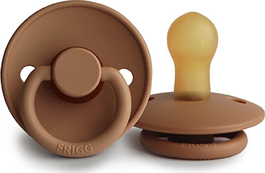 Ciuccio FRIGG Classic Cappuccino Latex 0-6 mesi Prima infanzia/Succhietti e massaggiagengive/Succhietti La Casa Del Bebè - Napoli, Commerciovirtuoso.it