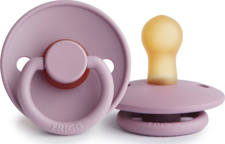 Ciuccio FRIGG Classic Heather Latex 0-6 mesi Prima infanzia/Succhietti e massaggiagengive/Succhietti La Casa Del Bebè - Napoli, Commerciovirtuoso.it