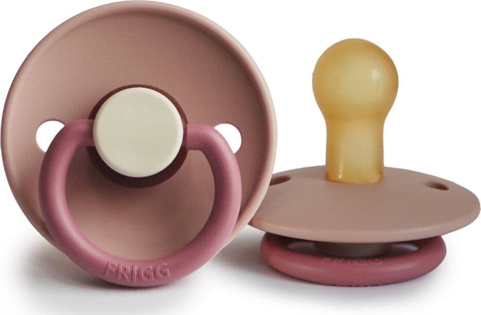 Ciuccio FRIGG Classic Peony Latex 0-6 mesi Prima infanzia/Succhietti e massaggiagengive/Succhietti La Casa Del Bebè - Napoli, Commerciovirtuoso.it