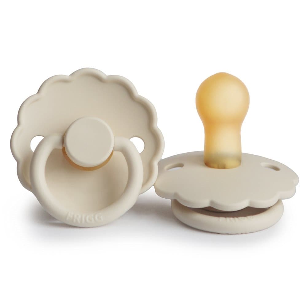 Ciuccio FRIGG Daisy Cream Latex 0-6 Prima infanzia/Succhietti e massaggiagengive/Succhietti La Casa Del Bebè - Napoli, Commerciovirtuoso.it