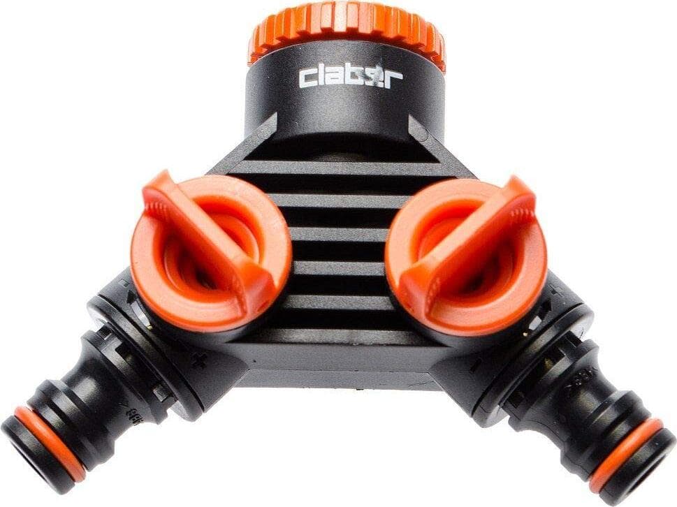 Claber-7724065-Prese-Rubinetto-3/4-1/2F,2-Vie