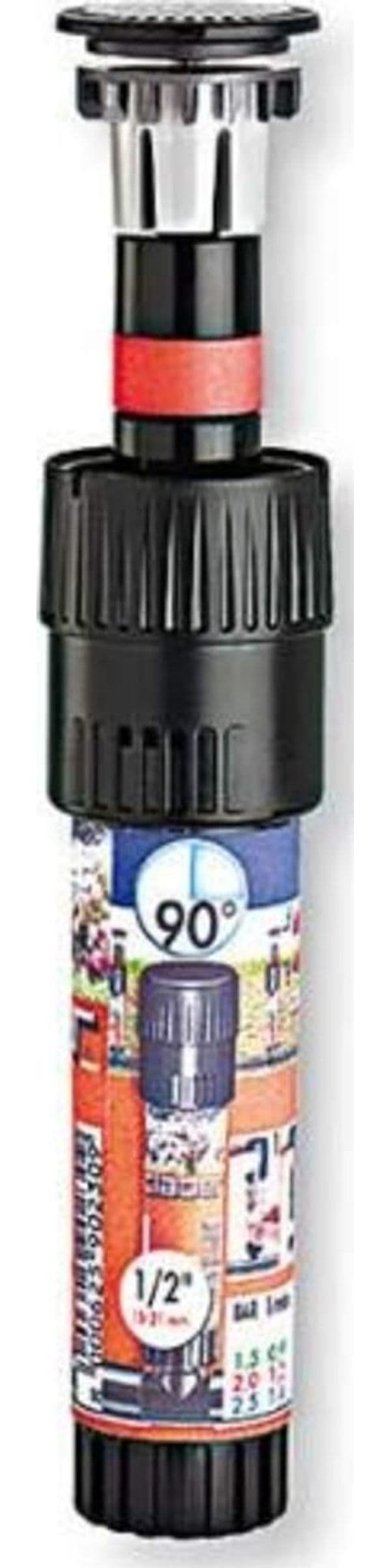 Claber-87314-Inter.-MICROIRRIGATORE-90-90230,-Nero/Rosso,-40x40x145-cm
