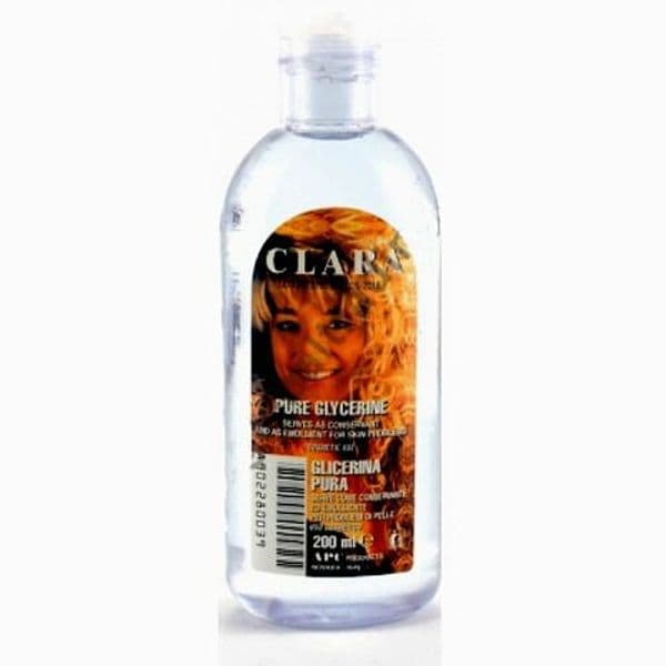 CLARA PURE GLYCERINE GLICERINA PURA 200 ML in Lozioni e balsami per il corpo Agbon - Martinsicuro, commercioVirtuoso.it