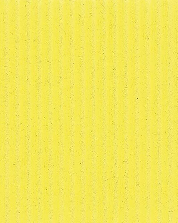CLARIEFONTAINE---CARTONCINO-ONDULATO-70X50CM---COLORE-GIALLO-LIMONE