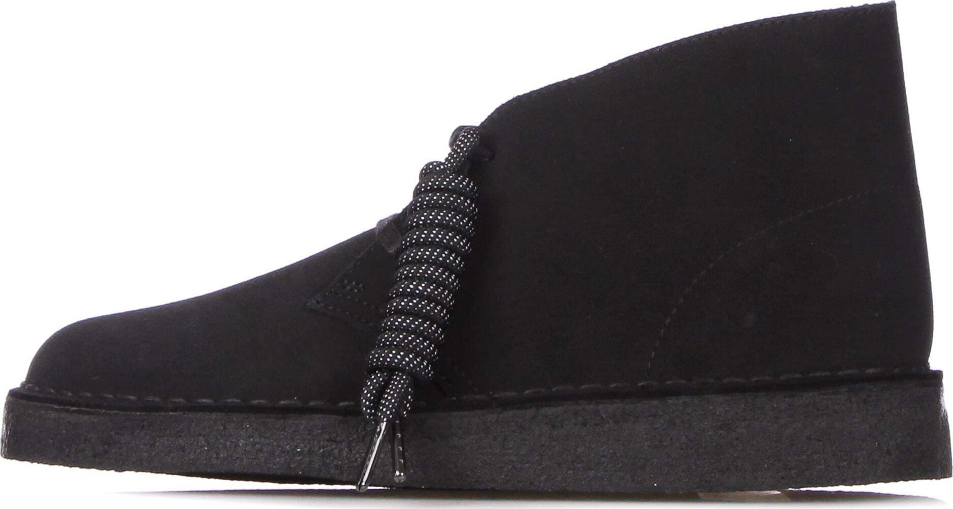 CLARKS-Scarpa-Lifestyle-Uomo-Desert-Coal-Black-Suede-da-uomo