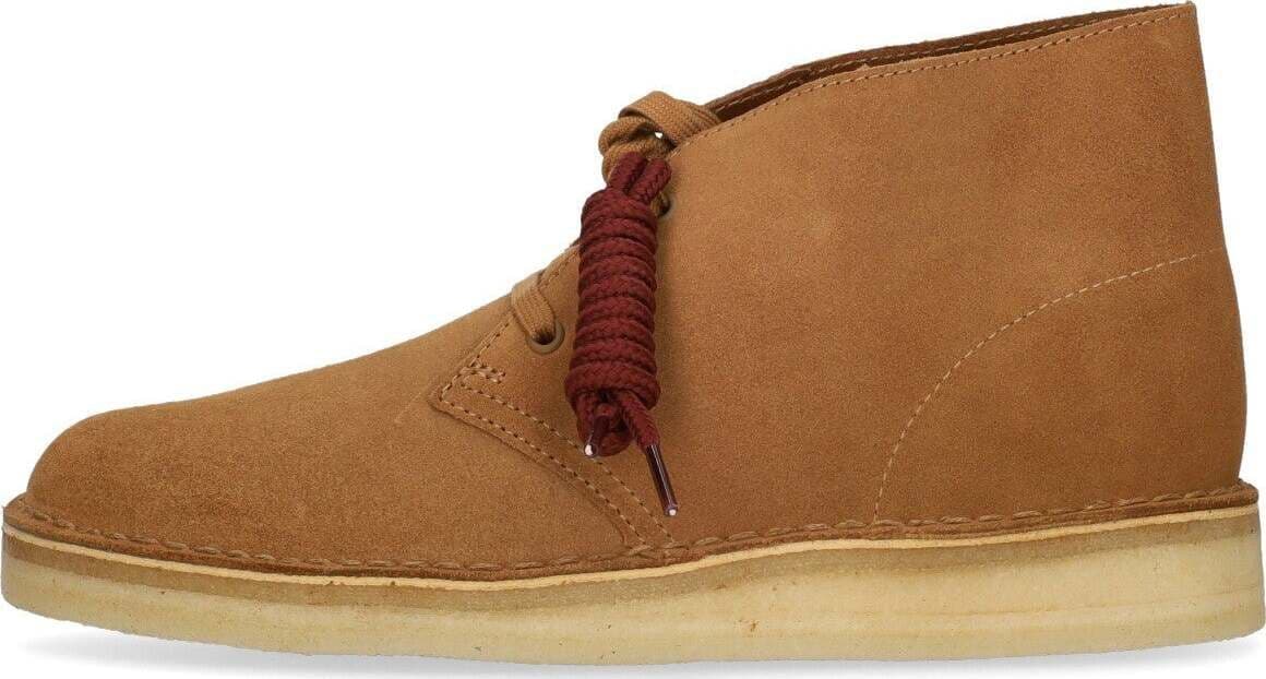 CLARKS-Scarpa-Lifestyle-Uomo-Desert-Coal-Dark-Sand-Suede-da-uomo