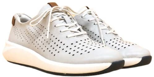 CLARKS Sneaker Donna Rio Tie White in Sneaker casual Calzature Durello - Agna, commercioVirtuoso.it
