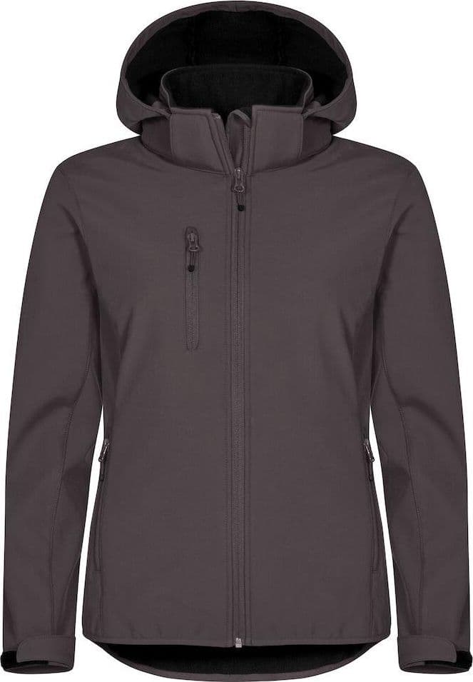 Classic Softshell Donna Grigio Antracite Triplo Strato con Cappuccio in Giacche impermeabili Dresswork - Como, commercioVirtuoso.it