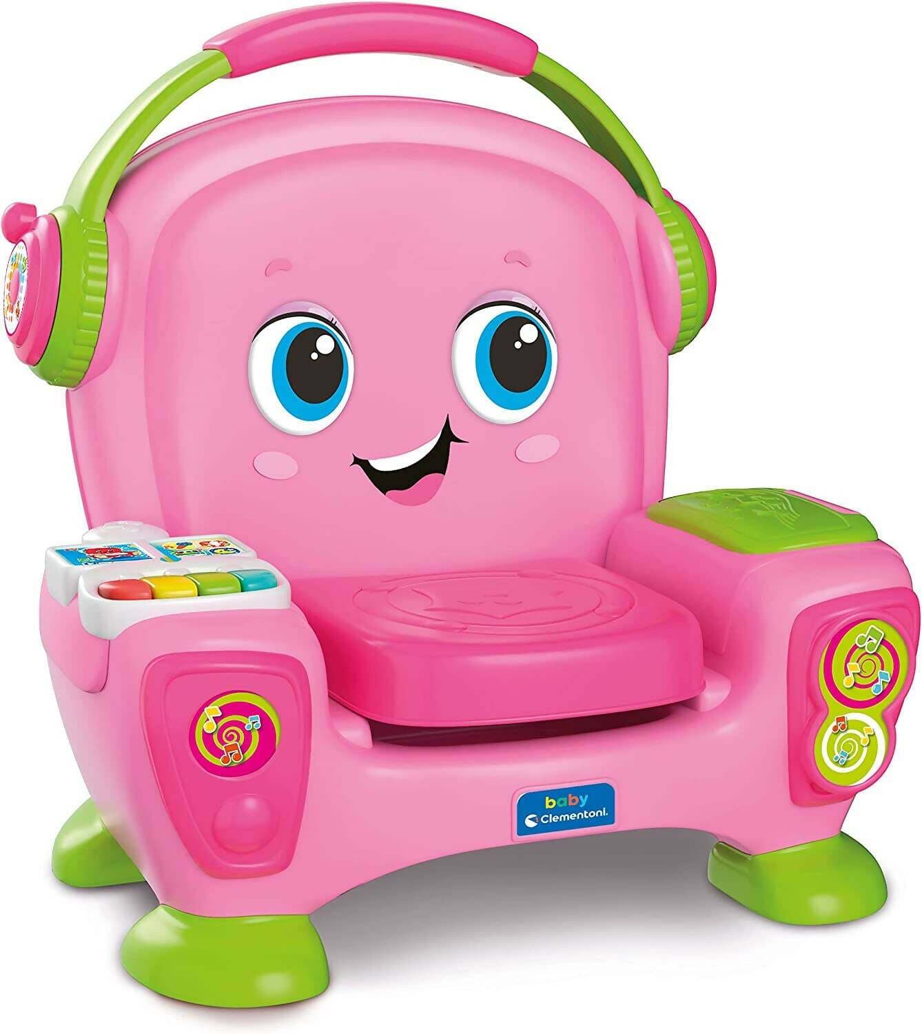 Clementoni Baby Canta, Suona E Balla, Poltroncina Interattiva, 12+ Mesi, Multicolore, 17678 Poltroncina Canta, Suona E Balla Clementoni in Persone Cartoleria Deja Vu - Crotone, commercioVirtuoso.it
