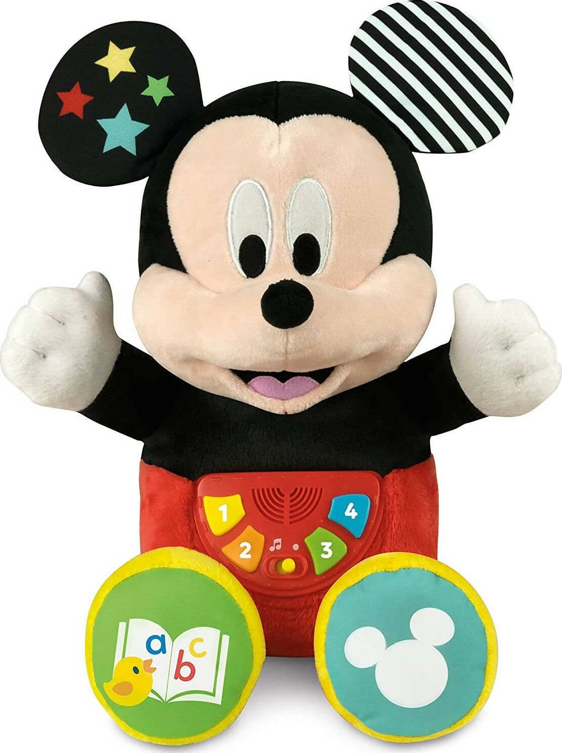 Clementoni Disney Baby Mickey Prime Racconta Storie, Storyteller, Peluche Interattivo Educativo Parlante Italiano Bambini 9 Mesi Giochi e giocattoli/Giocattoli prima infanzia/Giochi musicali Sanitaria Gioia del Bimbo - Villa San Giovanni, Commerciovirtuoso.it