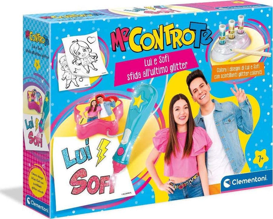 CLEMENTONI-Trucchi-giocattolo-ME-CONTRO-TE-Glitter-Dust