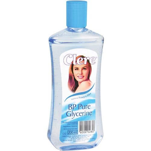 CLERE PURE GLYCERINE FOR FACE BODY AND HAIR 200ML in Creme per il corpo Agbon - Martinsicuro, commercioVirtuoso.it