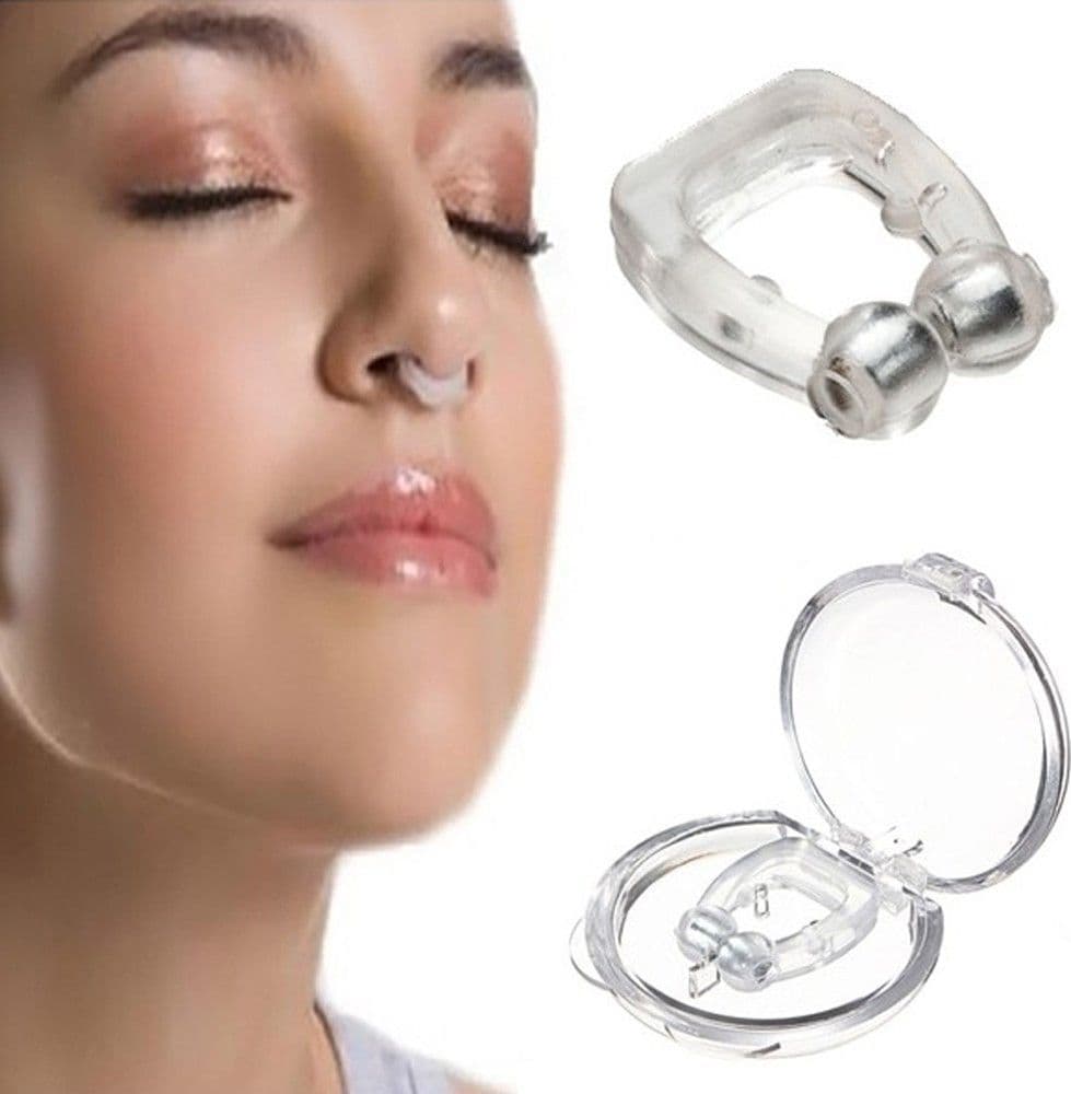 CLIP NASALE MAGNETICA ANTIRUSSAMENTO ANTI RUSSAMENTO PER SMETTERE DI RUSSARE Salute e cura della persona/Prodotti per la medicazione/Sonno e russamento/Mascherine per dormire Trade Shop italia - Napoli, Commerciovirtuoso.it